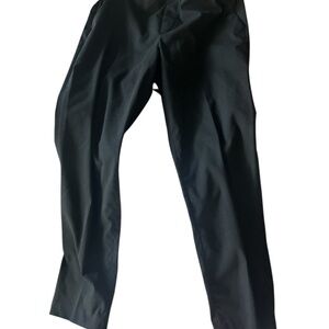 Uniqlo black stretch waist pants (size L)